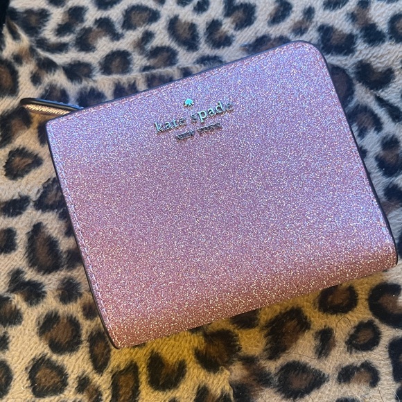 Kate spade glitter bag with matching wallet - Picture 6 of 9